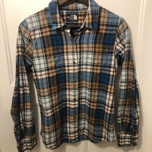North Face Women’s Button Up Cotton Flannel